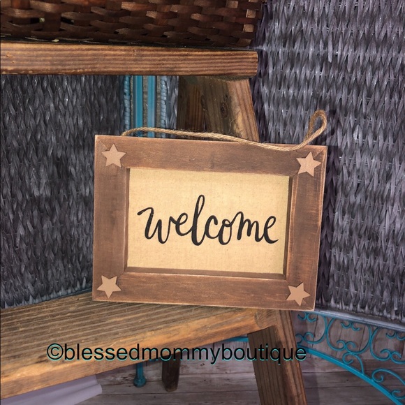 Rustic “welcome” Sign - Picture 3 of 3